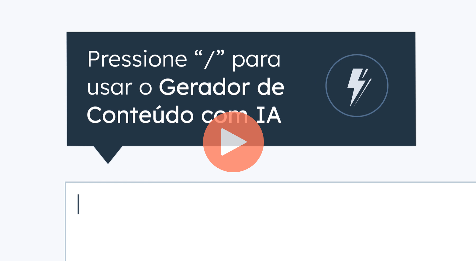 conteúdo com tecnologia de IA